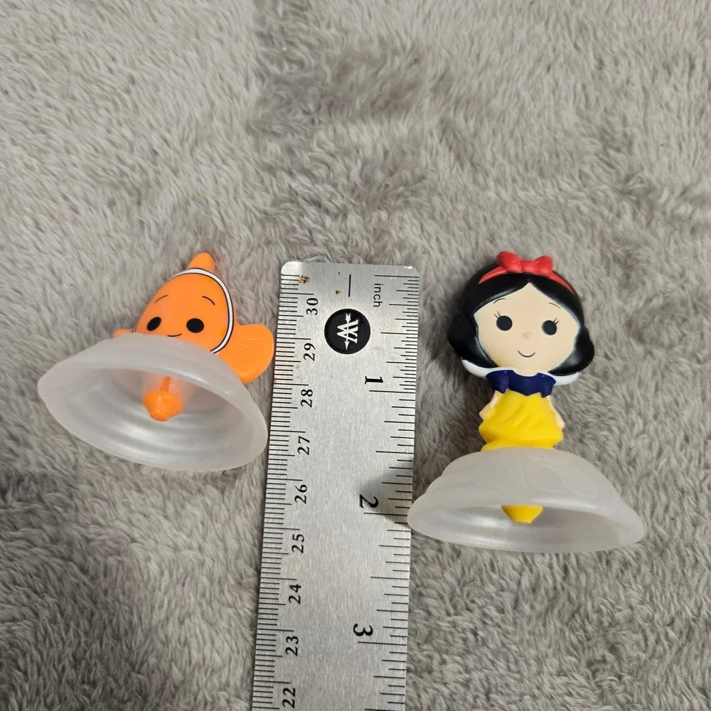 McDonalds Disney 100 Years Happy Meal Toys Snow White Nemo Figures Lot of 2